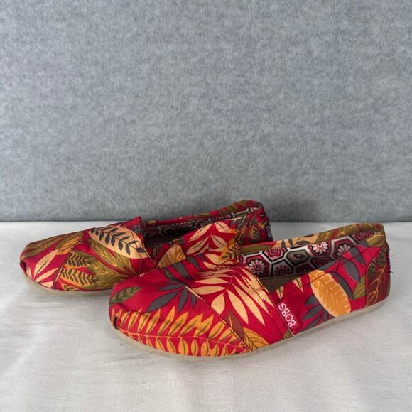 Bobs by Sketchers Woman's sz 6 Worls Botanical Gardens Close Toe Espadrille - Picture 3 of 9